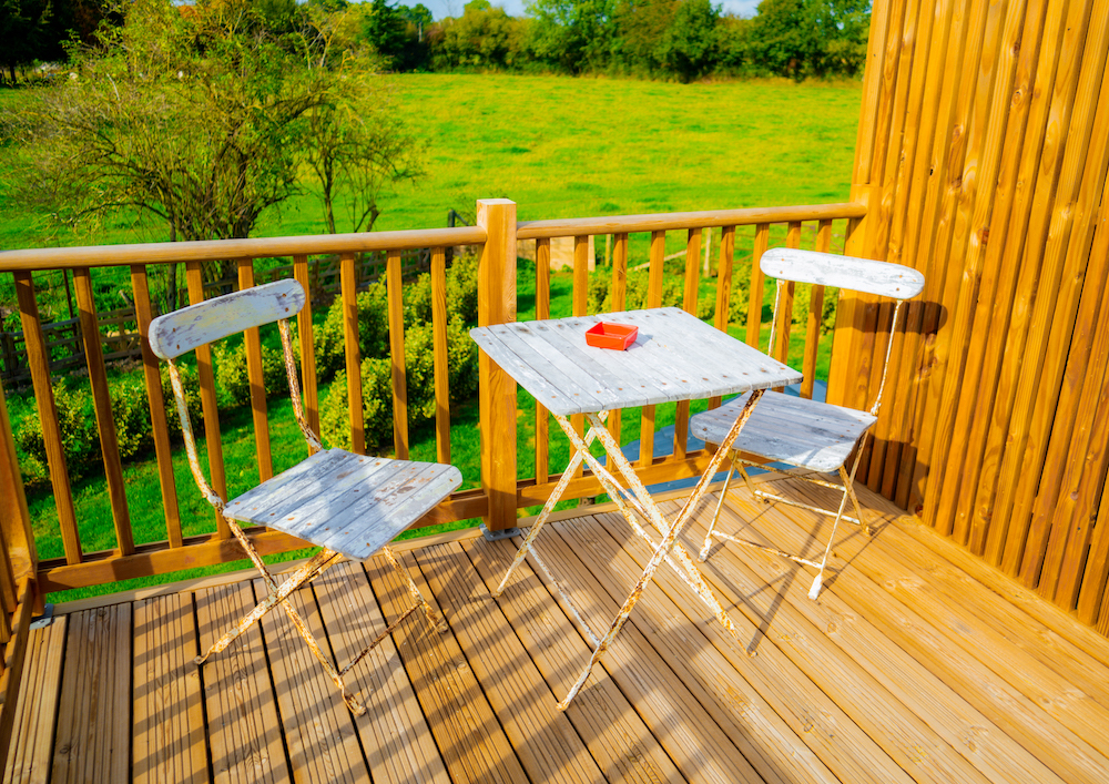 Terrasse green cube